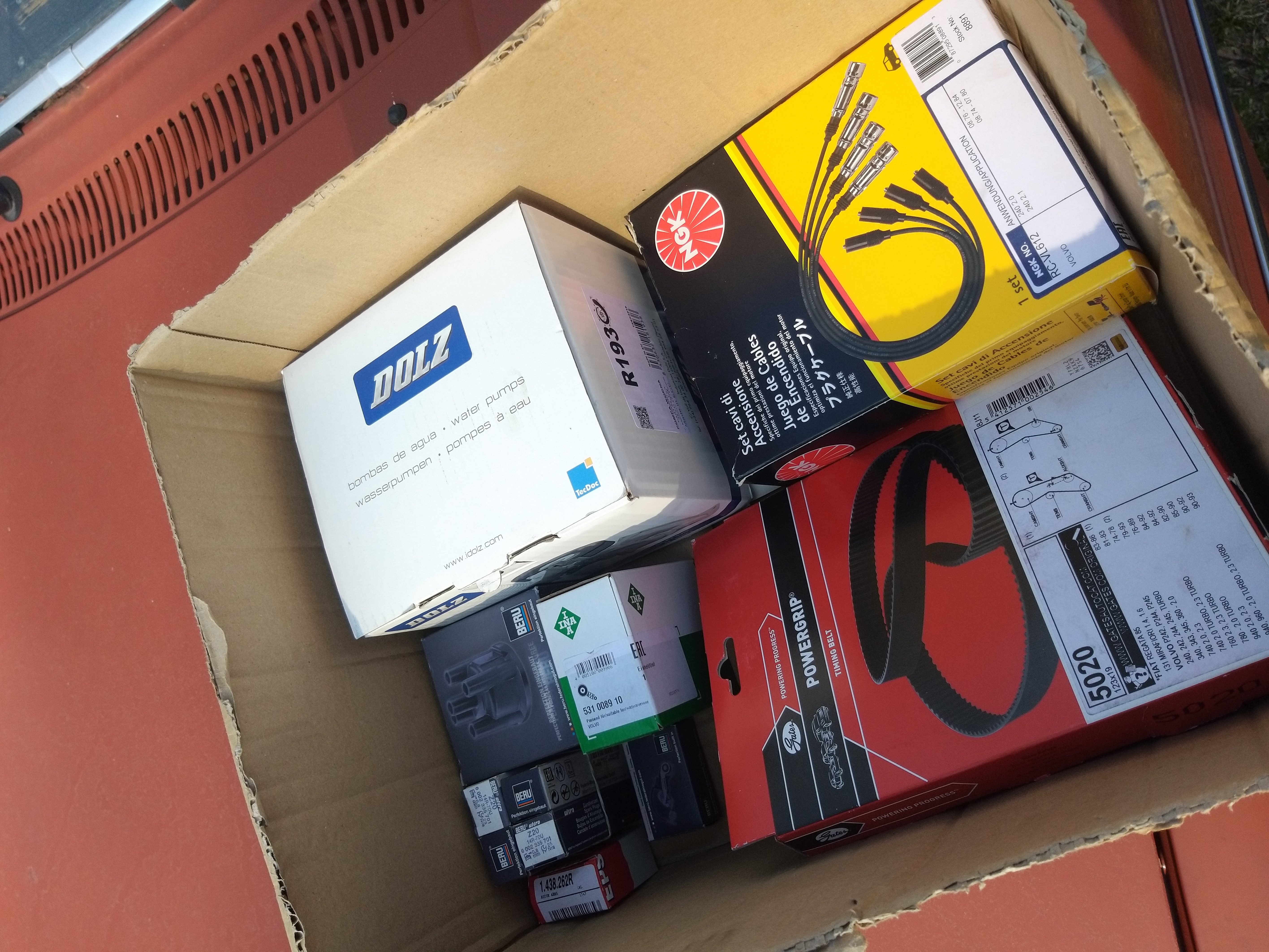 Zwykłe pudełka, a tak cieszą :)