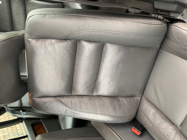 Fotel kierowcy po renowacji